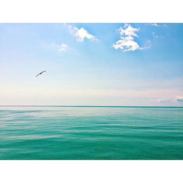 See you next summer, Lake Michigan. ---